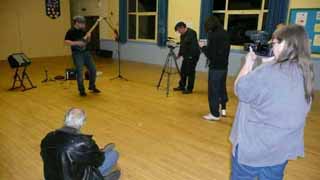 Filming a 'live' event